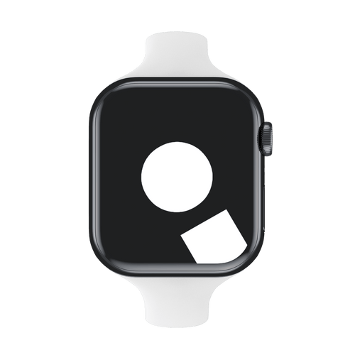 White Sport Band Chic for Apple Watch