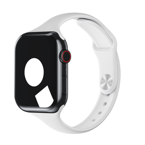 White Sport Band Chic for Apple Watch