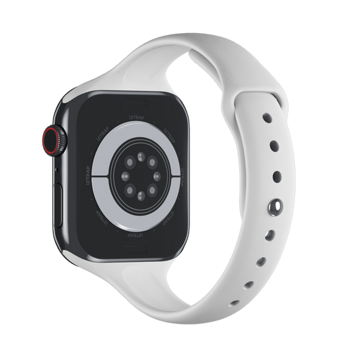 White Sport Band Chic for Apple Watch