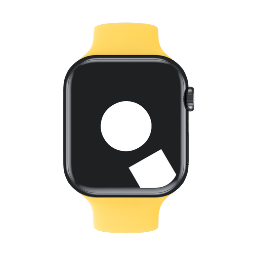 Yellow Sport Band for Apple Watch