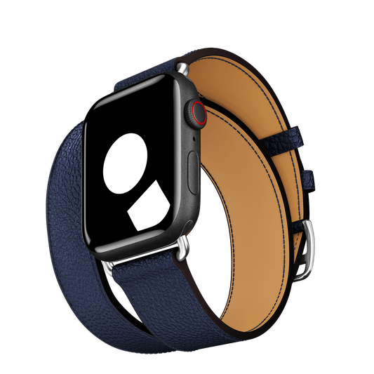 Bleu Saphir Double Tour for Apple Watch