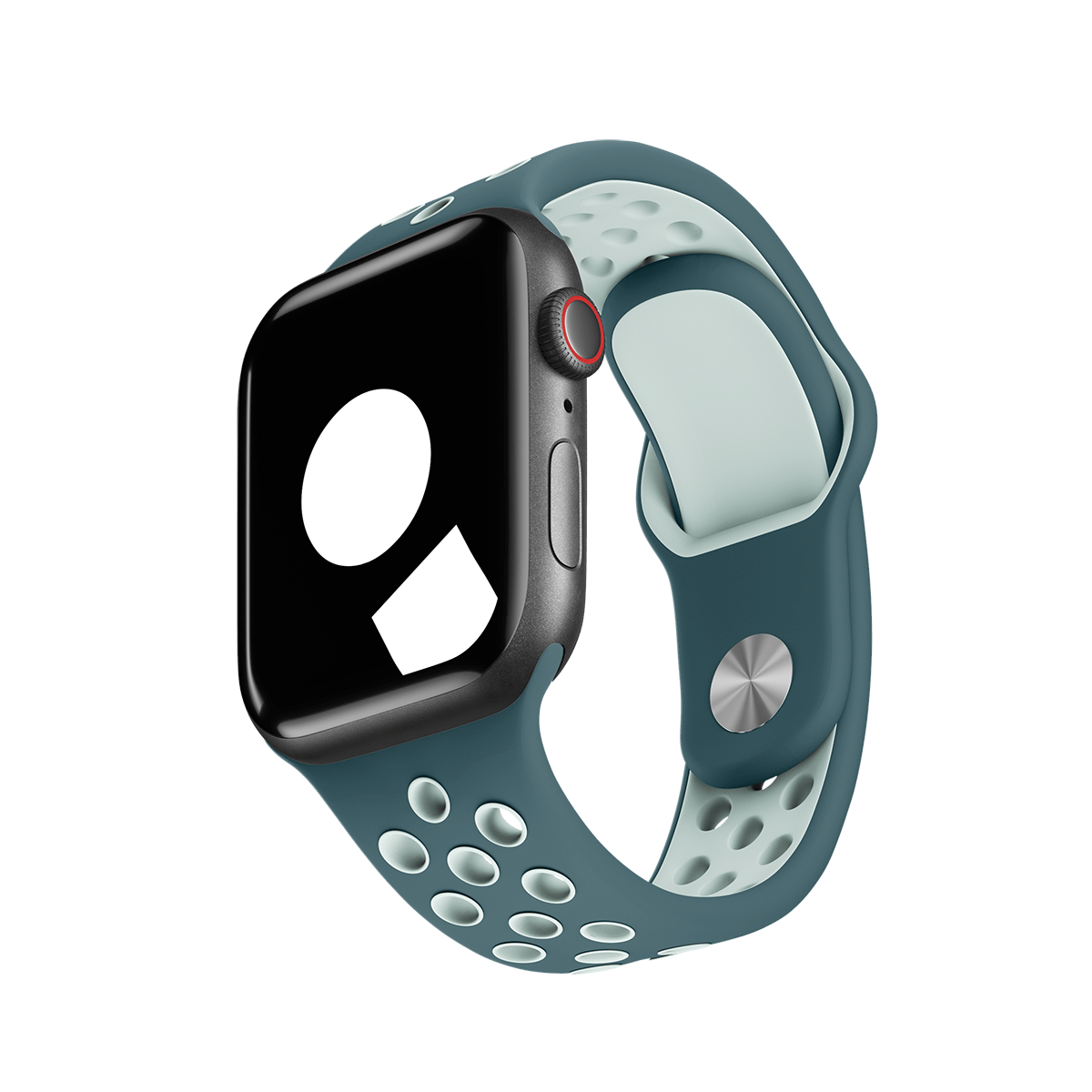 Hasta/Light Silver Sport Band Active for Apple Watch