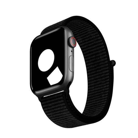 Pure Black Sport Loop for Apple Watch